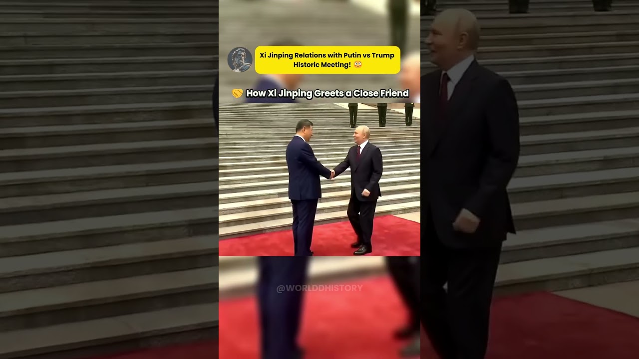 Xi Jinping Relations with 🇷🇺 Putin vs 🇺🇸 Trump #putin #trump #politics