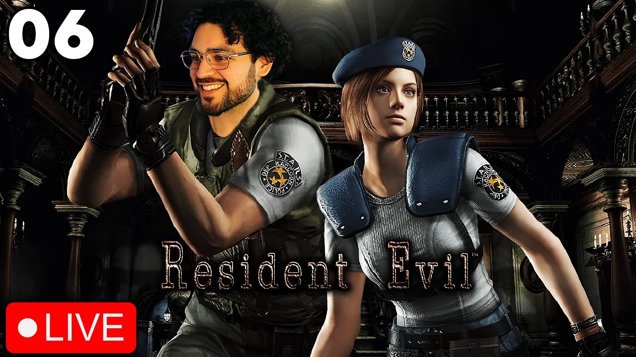 First time EVER beating the OG Resident Evil! RE1 FINALE