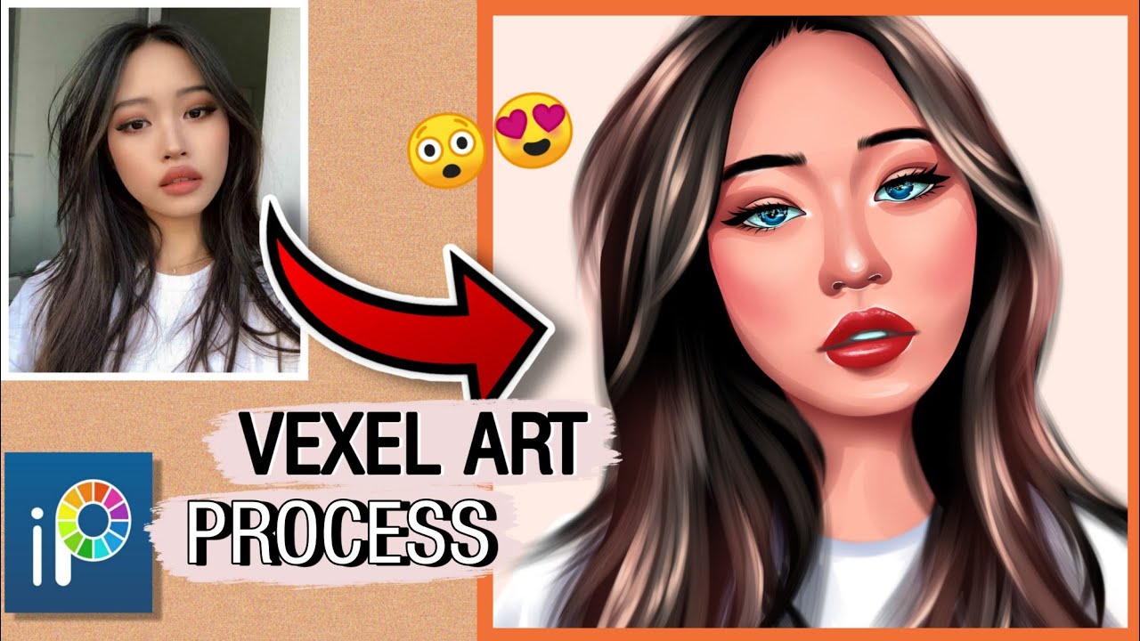 VEXEL ART IBIS PAINT X TUTORIAL | TRACING ON IBIS PAINT X ✨