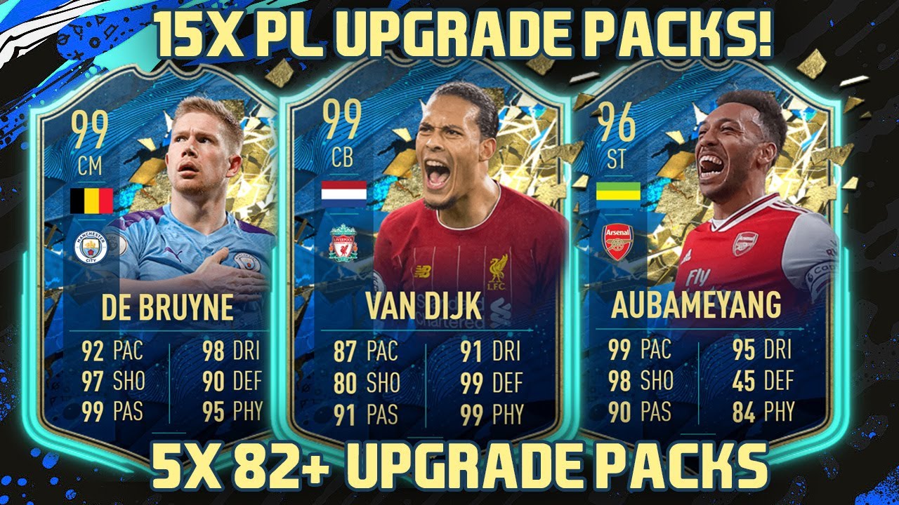 WHAT IS THIS LUCK?? 15X PL UPGRADE PACKS! FIFA 20 Ultimate Team