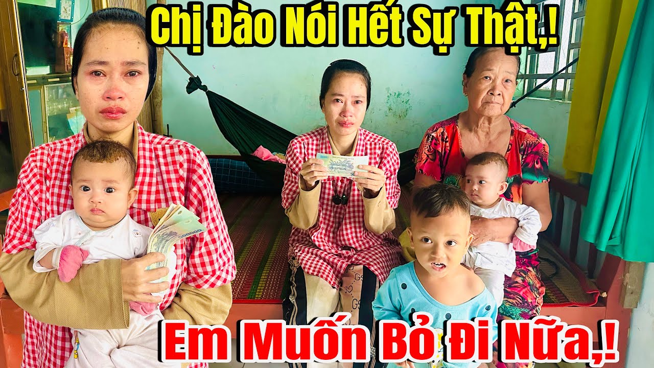 Bất Ngờ Chị Đào 34T Sanh Con Rớt Ở Chòi Nay Nhận Được Tấm Lòng Vàng Của MTQ .!