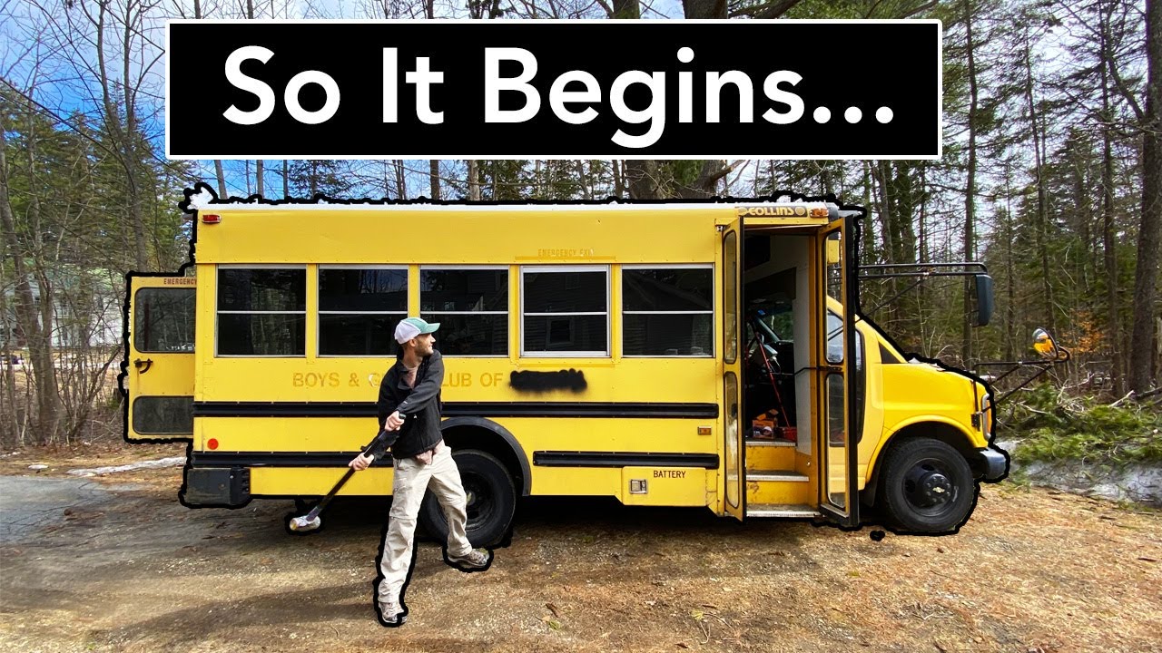 Первый день переоборудования Short Bus