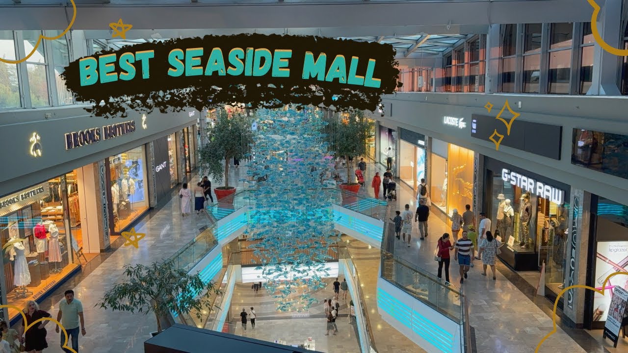 Aqua Florya Mall Walking Tour 4K | Best Seaside Mall in Istanbul 🌊Luxury Shopping with Ocean Views 
