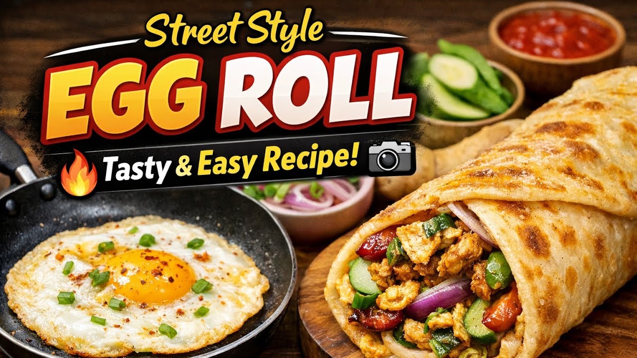 Quick & Easy Egg Roll Recipe 🍳Bachche aur bado dono ko pasand aane wali recipe 😋