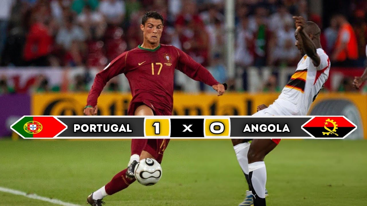 Португалия 🇵🇹 × 🇦🇴 Ангола | 1 × 0 | ГЛАВНЫЕ МОМЕНТЫ | Все голы | Чемпионат мира 2006