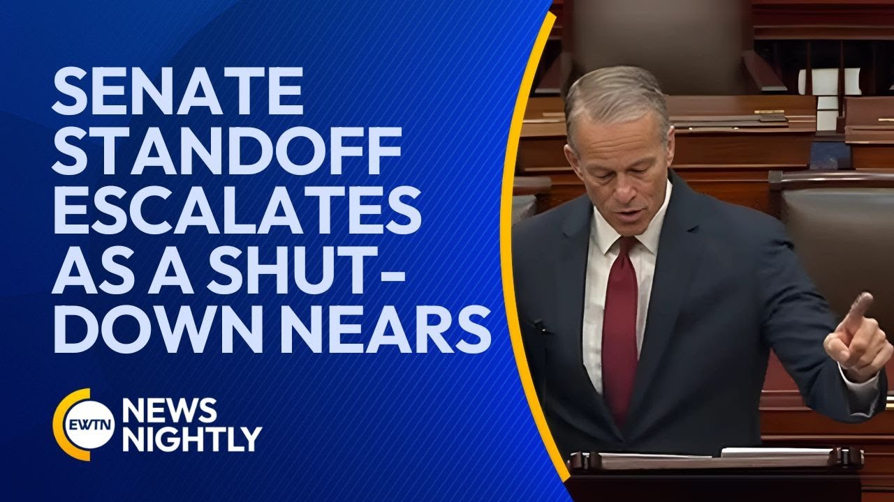 Senate Standoff Intensifies as Government Shutdown Approaches | EWTN News Nightly