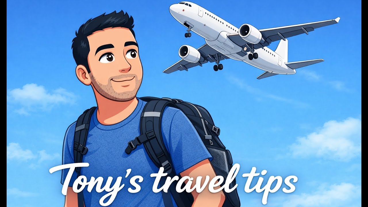 Tony's Travel Advice Series Part 1 - Cheap airplane tickets