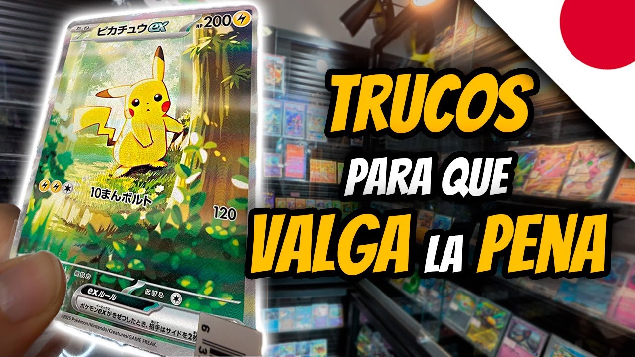 Los 3 MEJORES TRUCOS para COMPRAR CARTAS de POKÉMON en JAPÓN en 2026