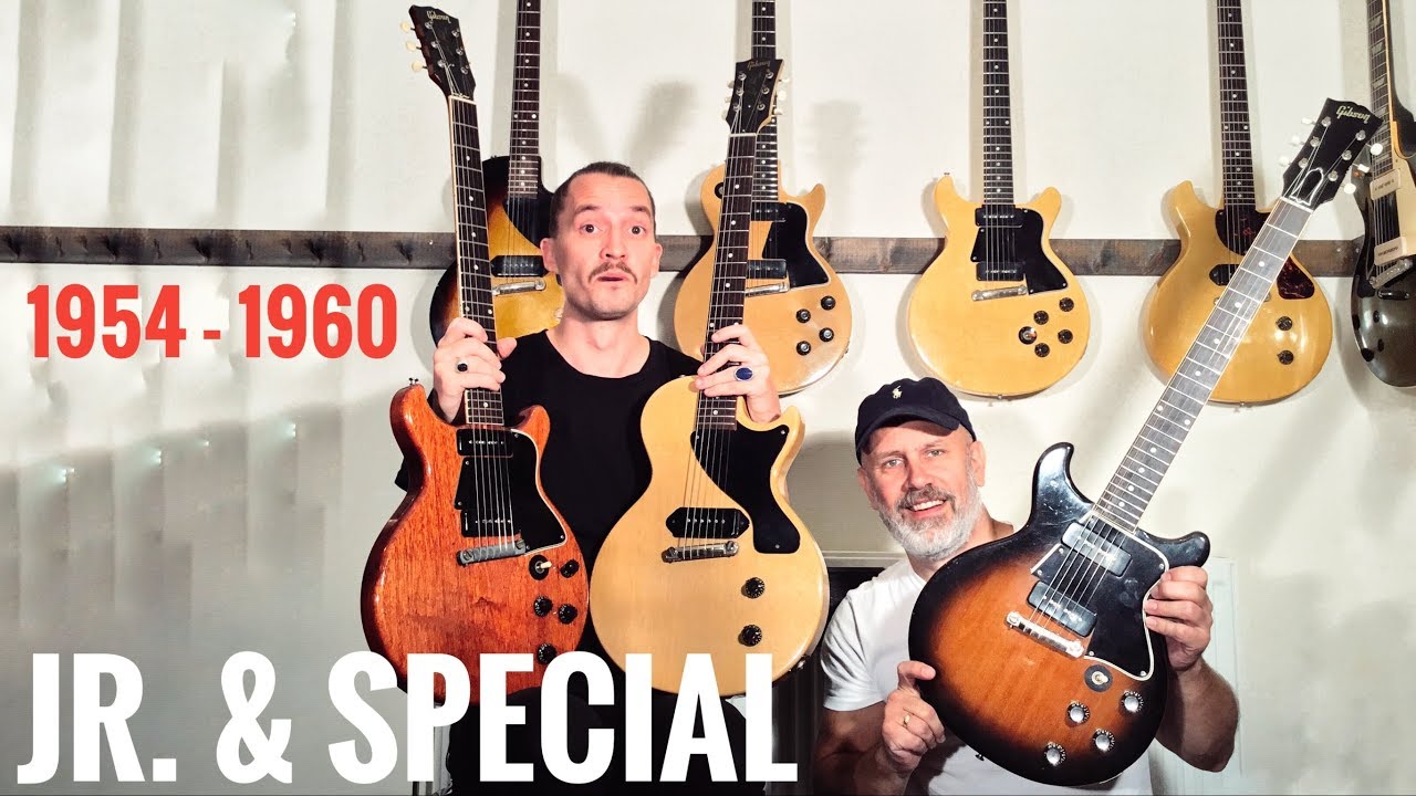 Gibson Les Paul Junior & Special 1954 vs 1956 vs 1957 vs 1958 vs 1959 vs 1960