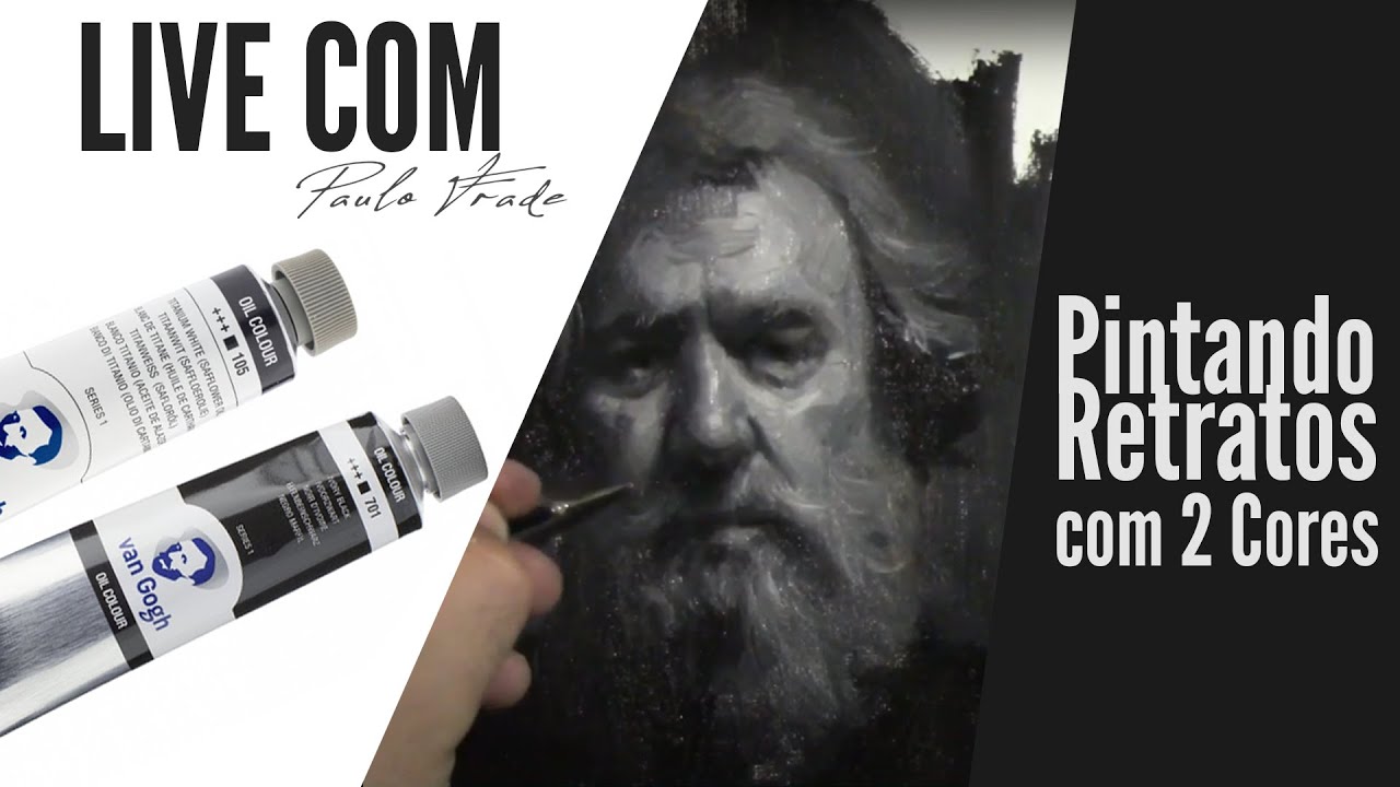Live #08 - É Possível Pintar Retratos com 2 Cores?