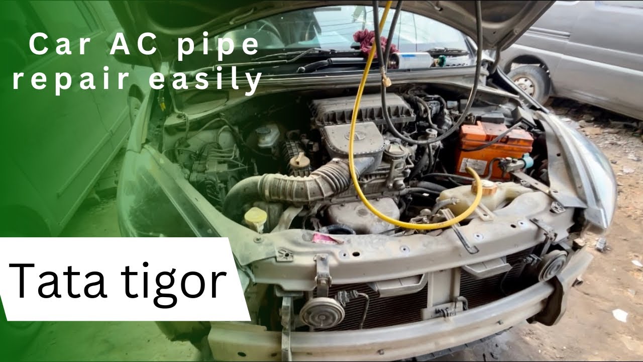 Car AC pipe repair easily