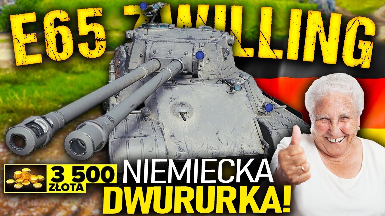 NOWA niemiecka DWURURKA ze SPECJALNEJ PRZEPUSTKI - E65 Zwilling