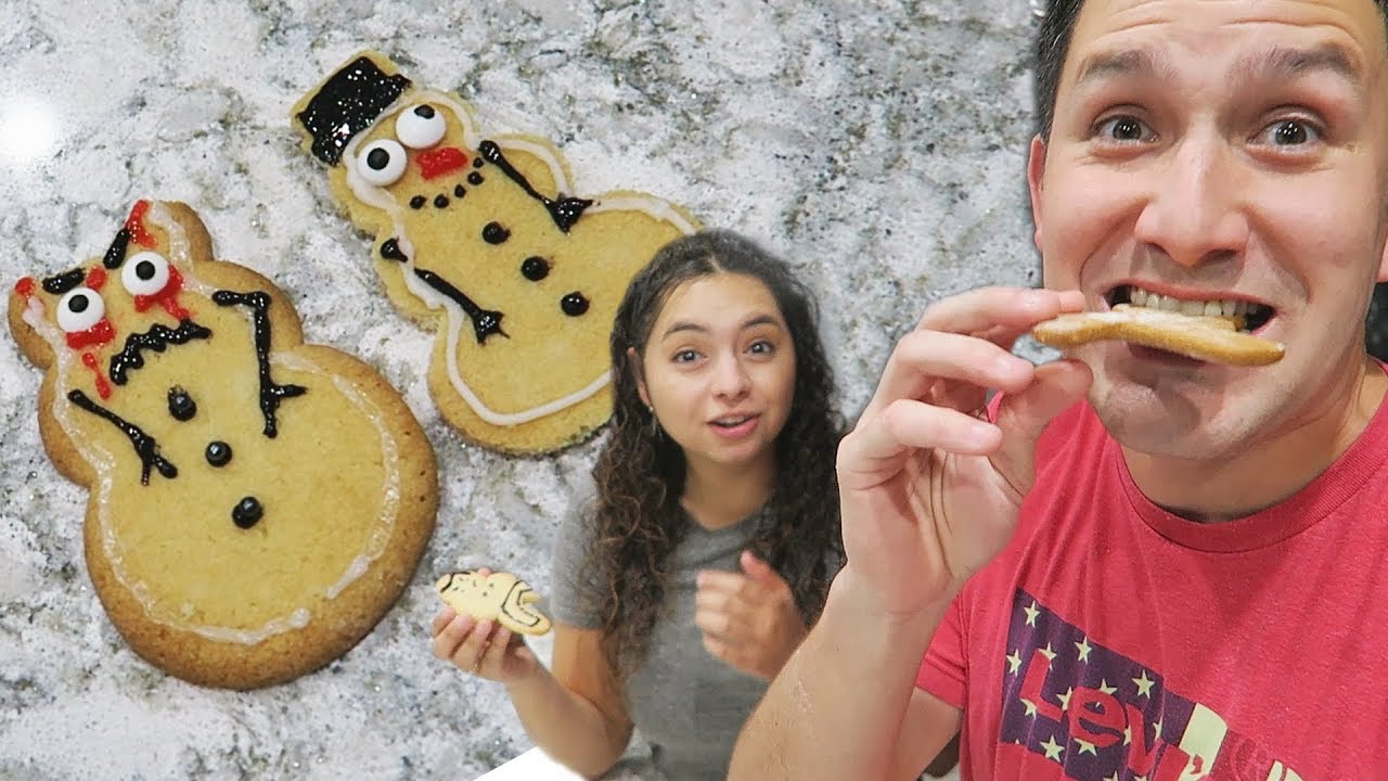 Those are some creepy Christmas cookies!
