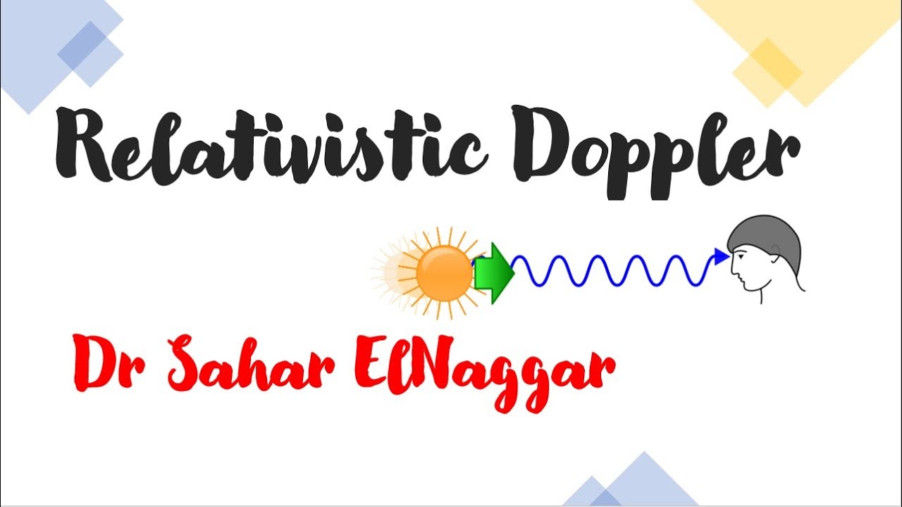 Relativistic doppler