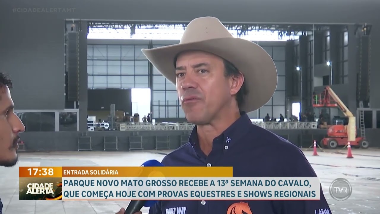 Parque Novo Mato Grosso recebe a 13ª Semana do Cavalo, que começa com provas equestres