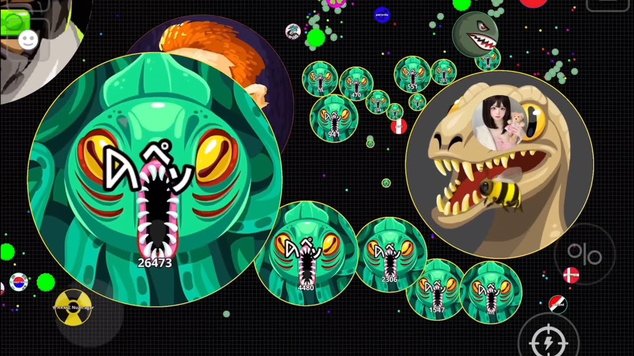 【Agario Mobile】Aero Win 勝つ