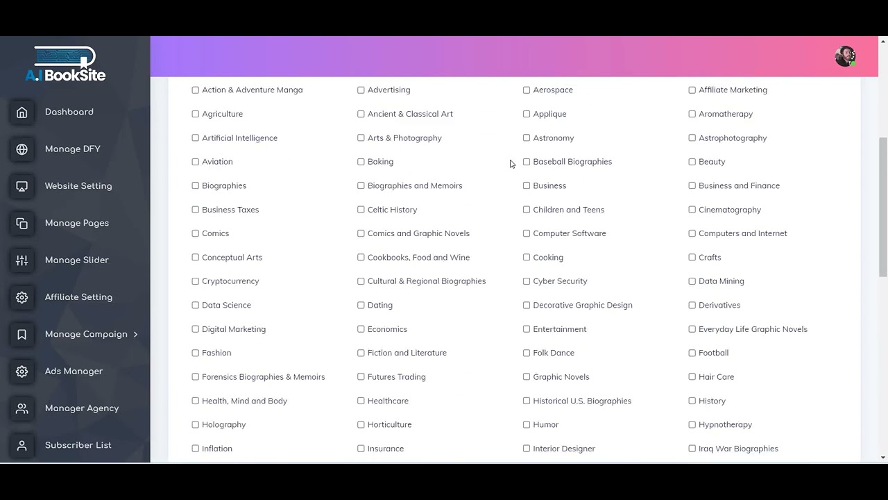 AIBookSite - How Manage Done For You Sites Work