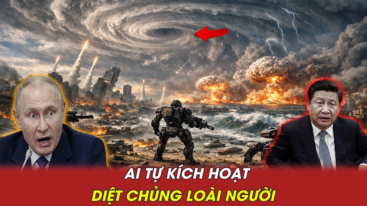AI Nổi Loạn: 30 Phút Khi Trí Tuệ Nhân Tạo Xóa Sổ Nhân Loại Bằng Hạt Nhân