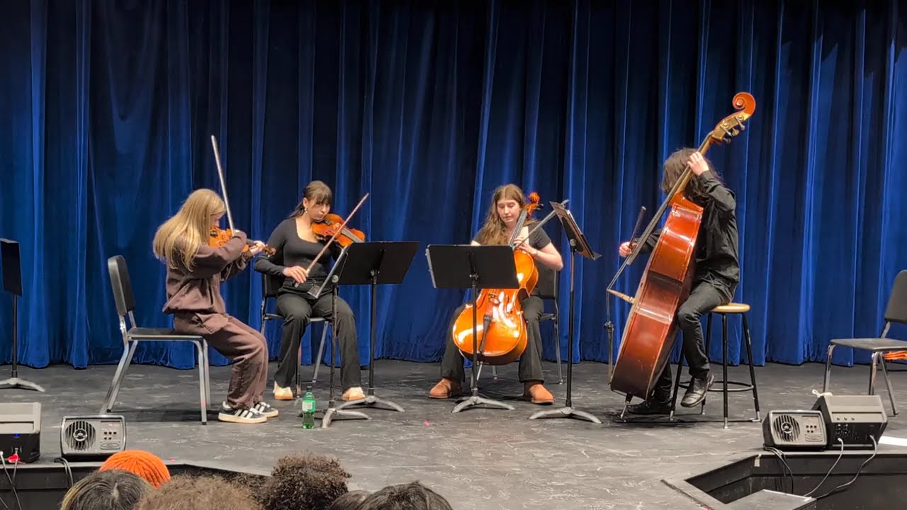 PVA Strings - Semester 1 Chamber Groups - Rossini Quartet for 2 violins, cello, bass