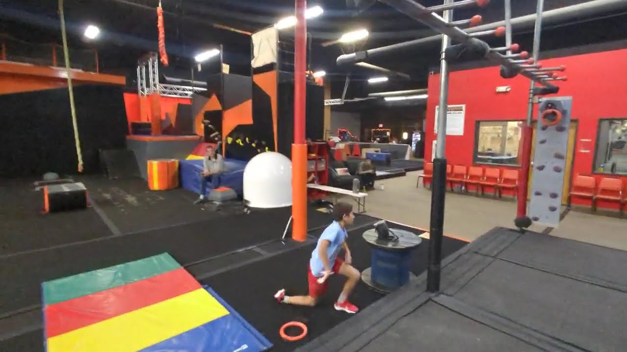 My Full Saturday night adult Pro Level Ninja obstacle course run #ninja