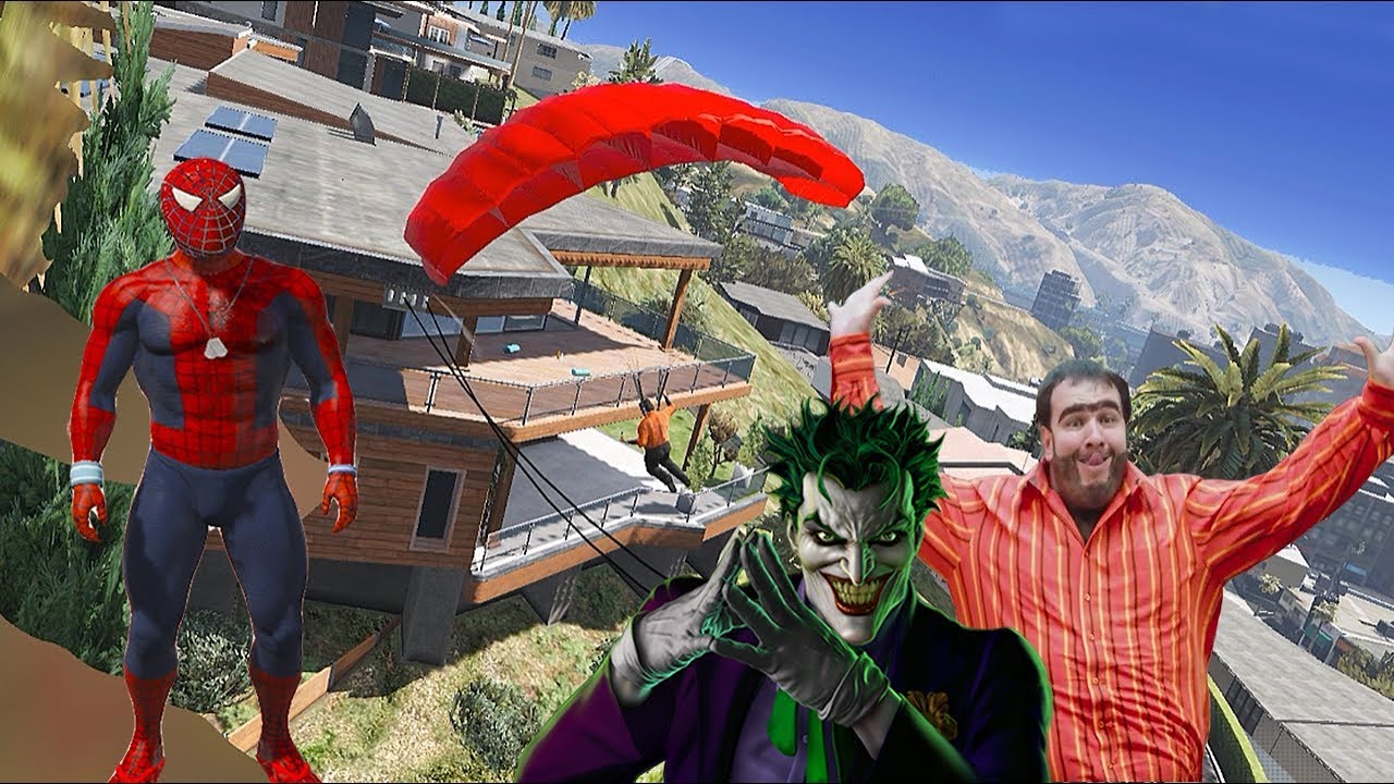 Örümcek Adam ve Recep İvedik Banka Soygunu Yapan Joker ile Venomun Çaldığı Parayı Kurtarıyor 🔫🚗🏦