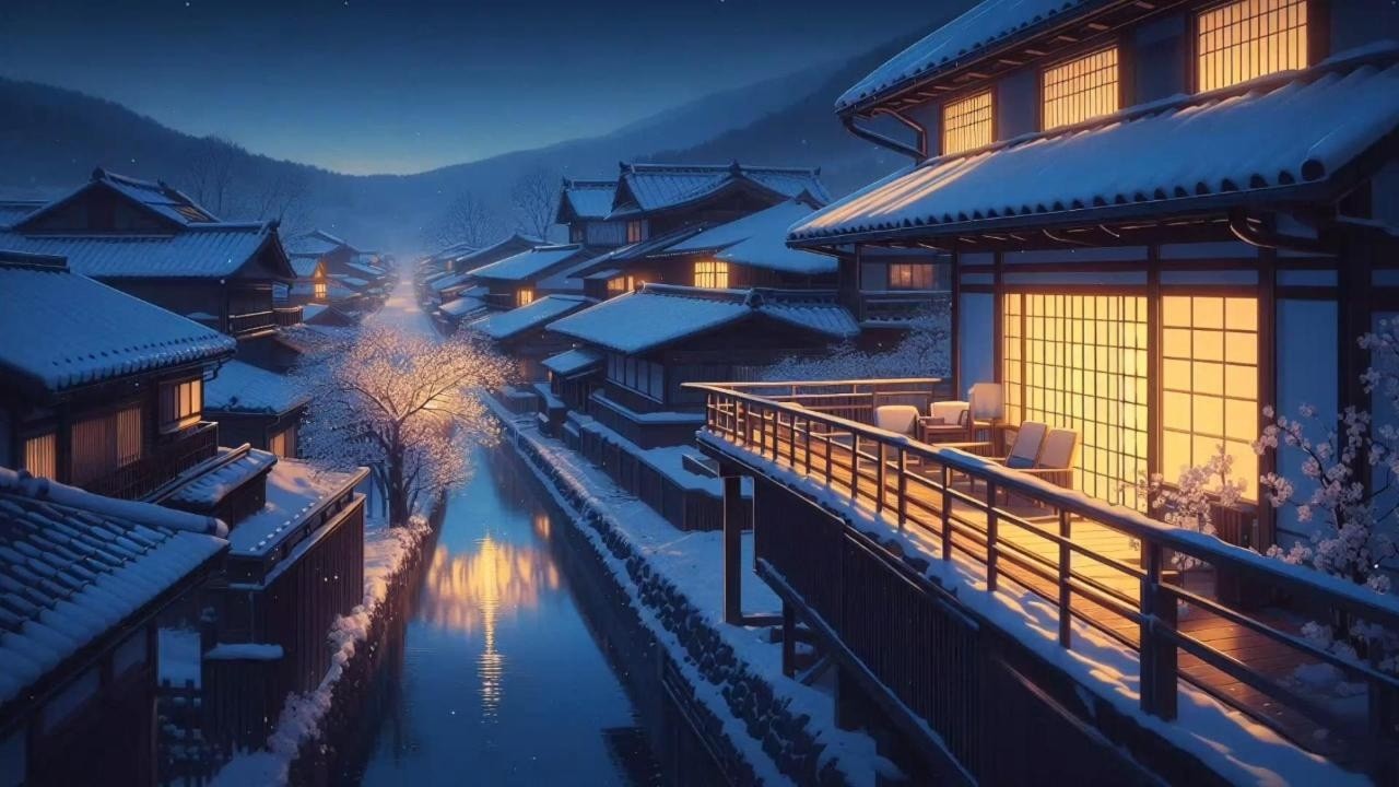 Japanese Lo-fi HipHop for Study, Chill & Sleep | Relaxing Music in the Village