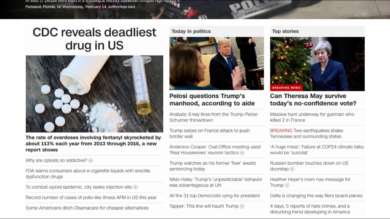 Developing News Story