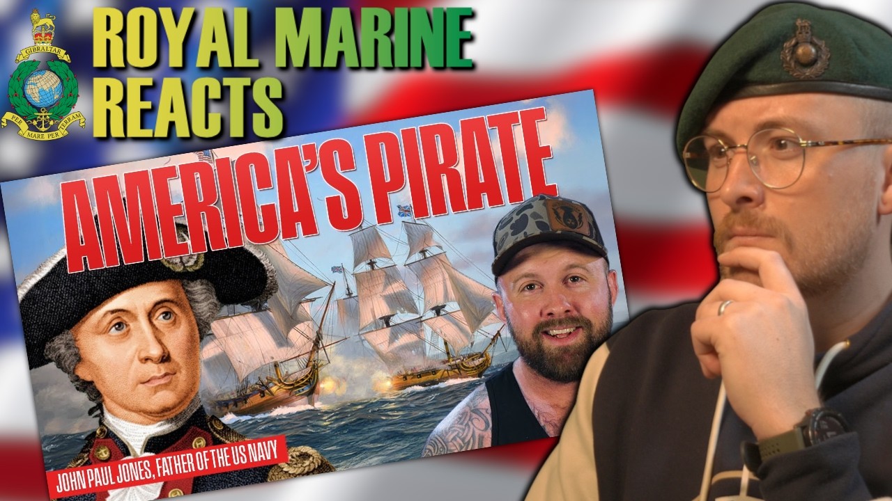 The Father Of America's Navy - John Paul Jones | Royal Marine Reacts