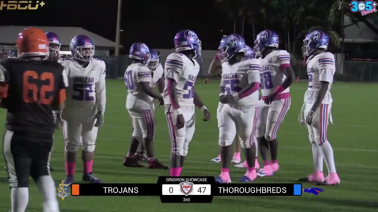 Hialeah Kickoff Return for TD by Ryan Mathis