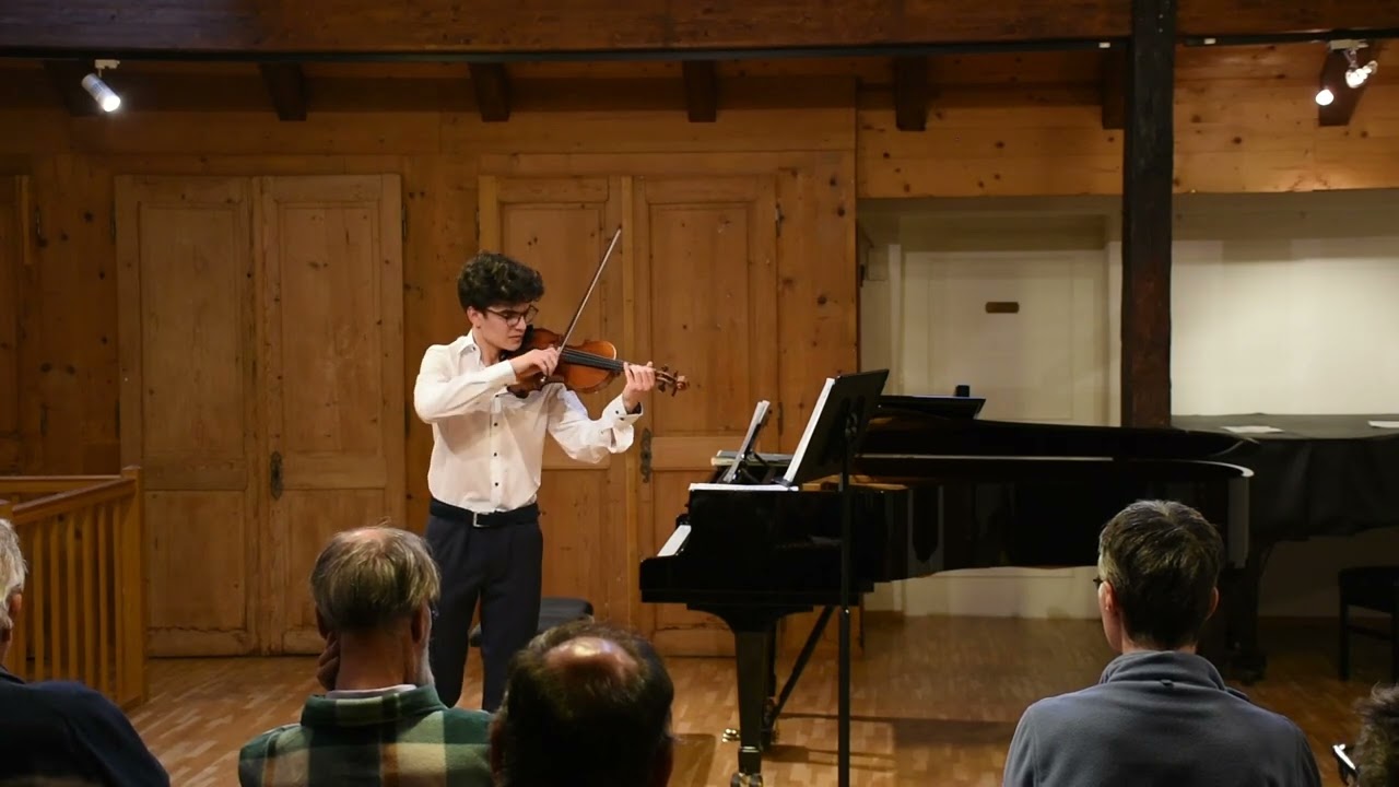 J.S.  Bach, Violin Sonata No  2 in A Minor, Andante-Allegro