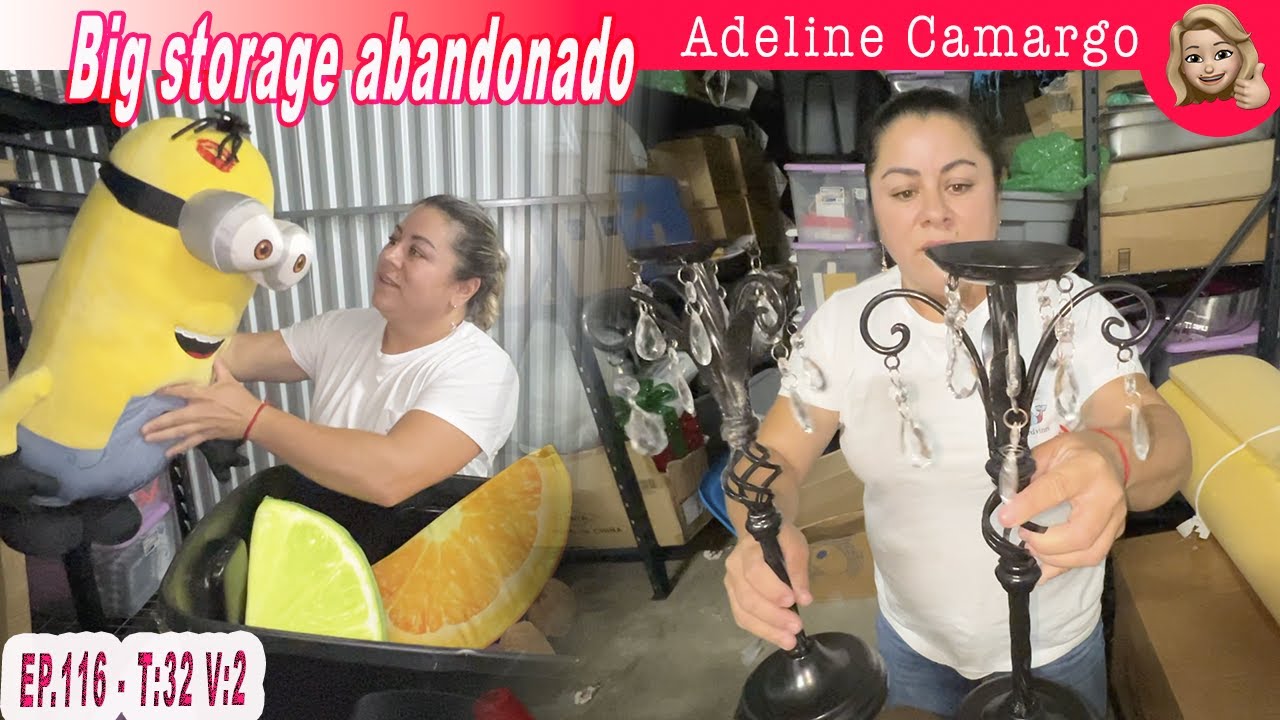 Esse storage era maior do que eu pensava tinha muitas caixas surpresa