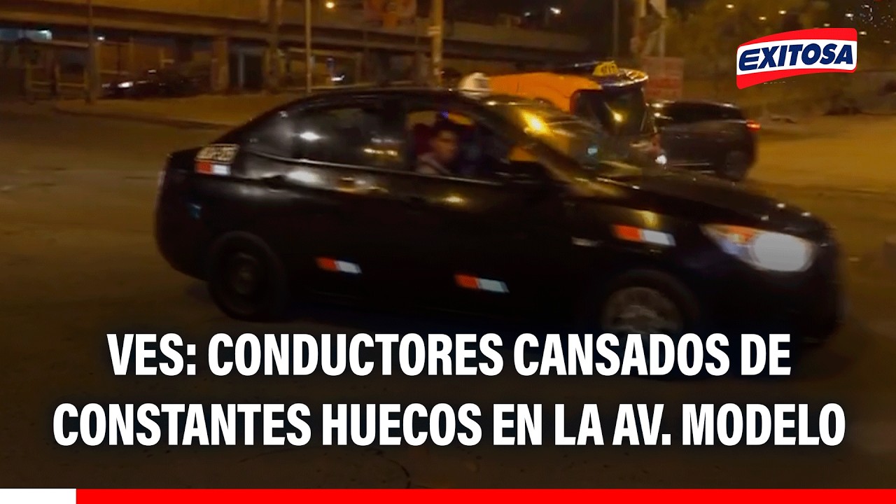 🔴🔵 VES: Conductores cansados de constantes huecos en la Av. Modelo que dañan sus vehículos