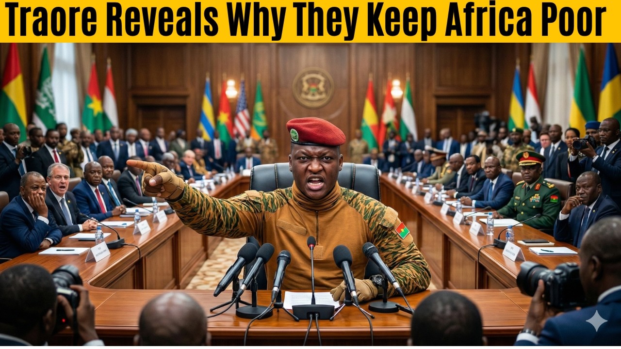 Traore's Powerful Message to All African Youths Is Shaking The World!