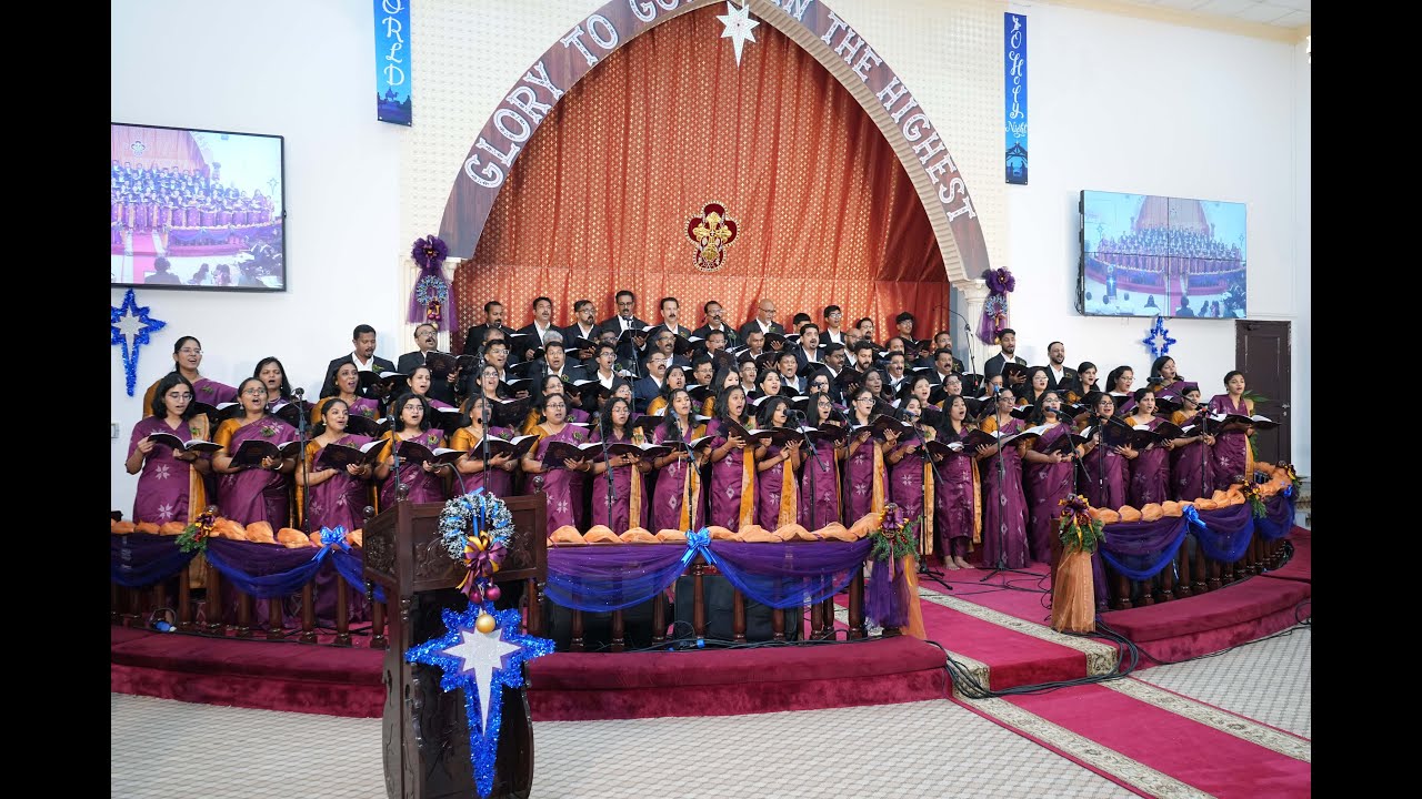 SHARJAH MAR THOMA CHURCH CHOIR CAROL 2023 (Heaven's Lullaby) | Full Video