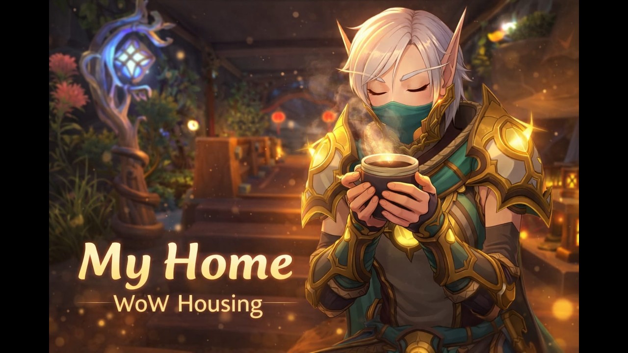 Wow Midnight Pre-Patch | Housing Monk/Druid Themed