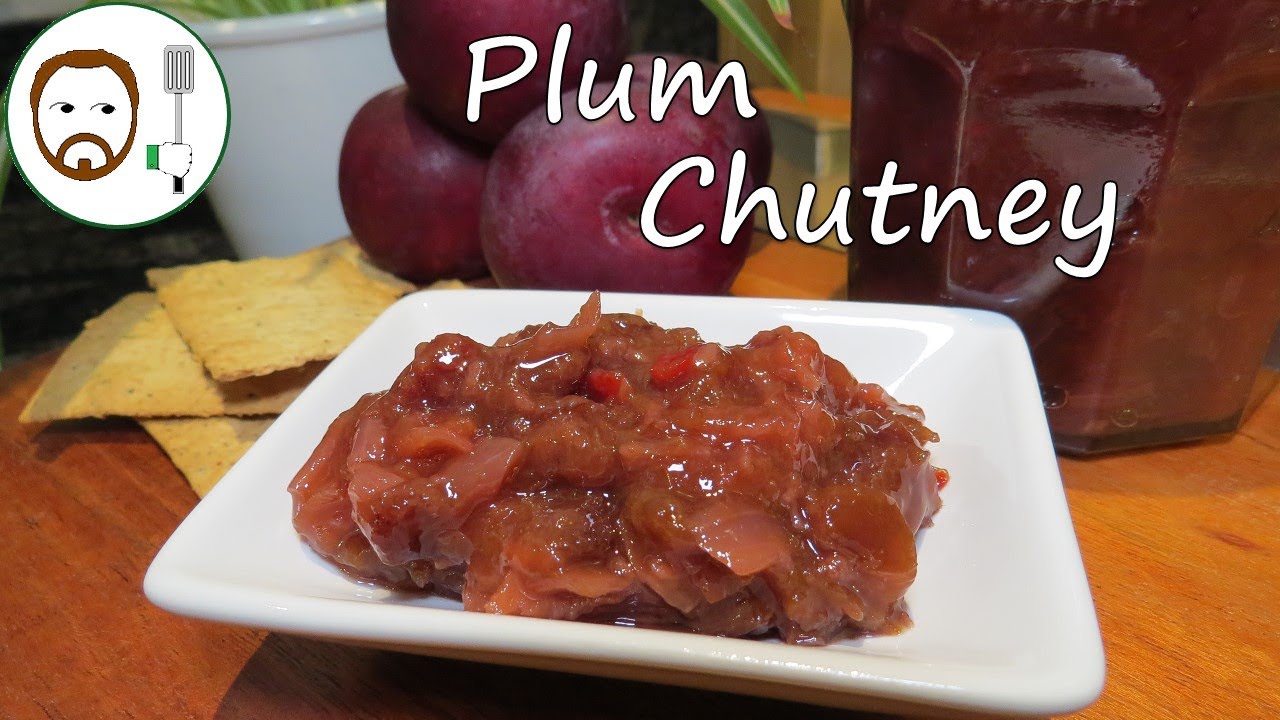 Plum Chutney | an Asian spiced perfect match for meat or cheese