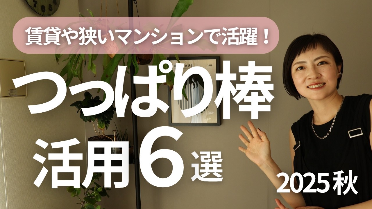 【保存版】賃貸でも使える！狭いマンション収納で収納のプロが愛用するつっぱり棒活用術まとめ６選！