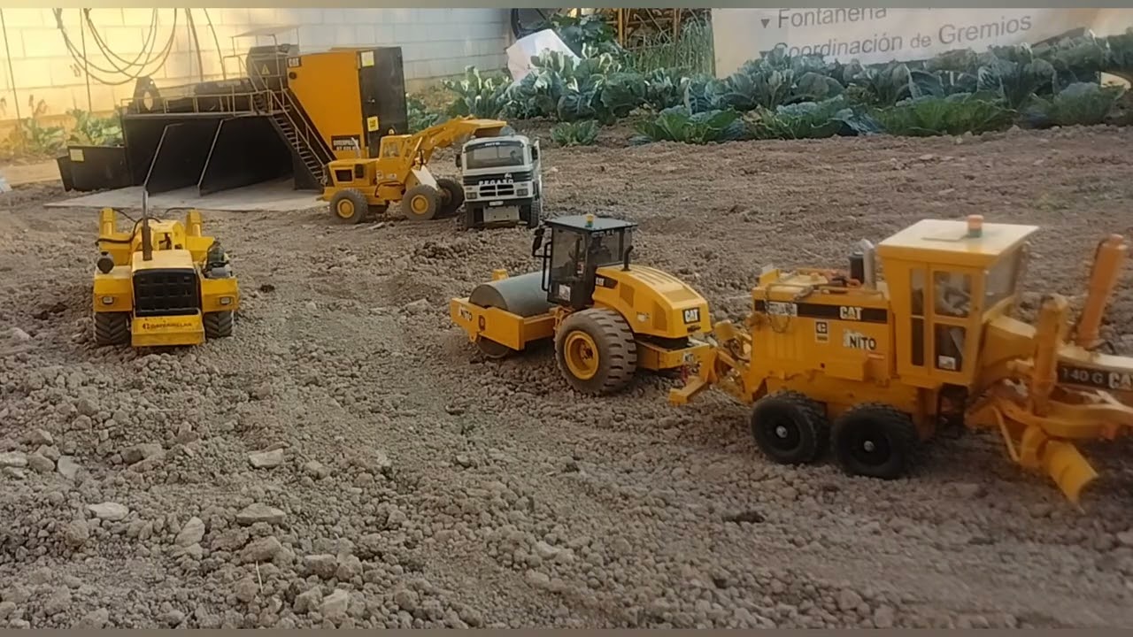 CATERPILLAR 980C RC 1/14, EXCAVACIONES RC, PEGASO 1080 RC 1/14 , CAMION RC , 