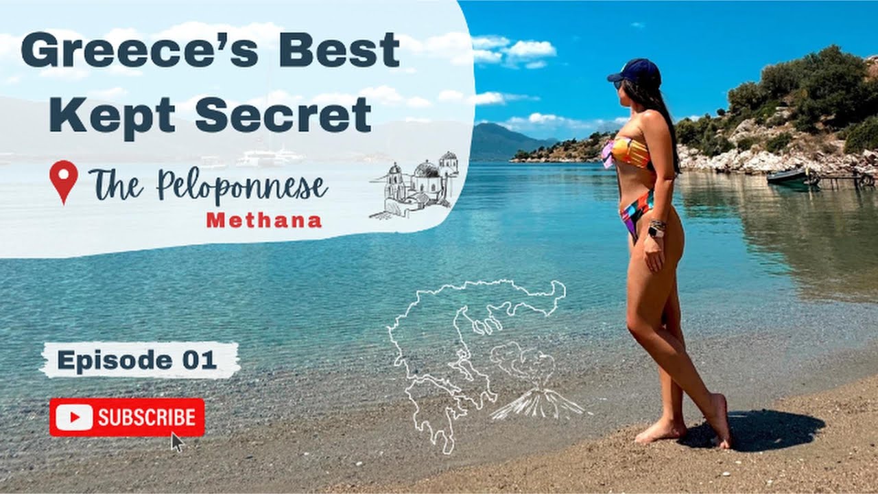 Peloponnese Road Trip Day 1: Exploring Methana in Greece | Volcano Hike, Thermal Baths & Greek Food