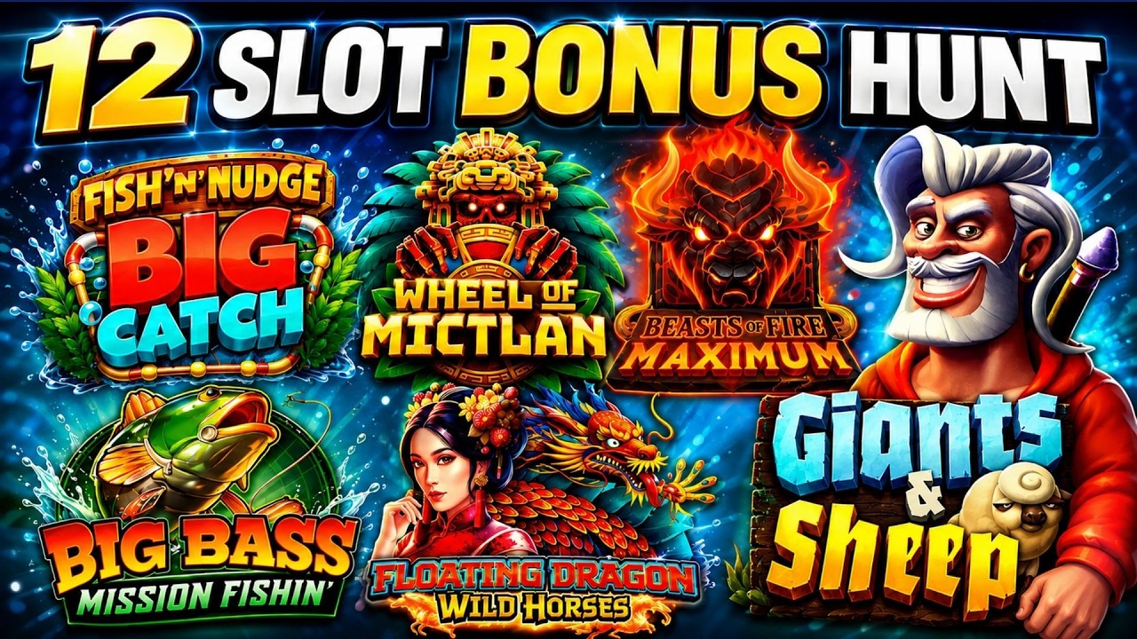 12 SLOT BONUS HUNT + Hit The Bonus COMPETITION Result 🎰07.06.26🎰