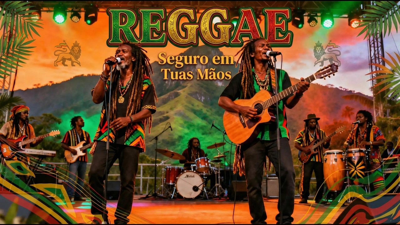 Seguro em Tuas Mãos | Reggae Gospel Calmo – Paz e Fé em Jesus