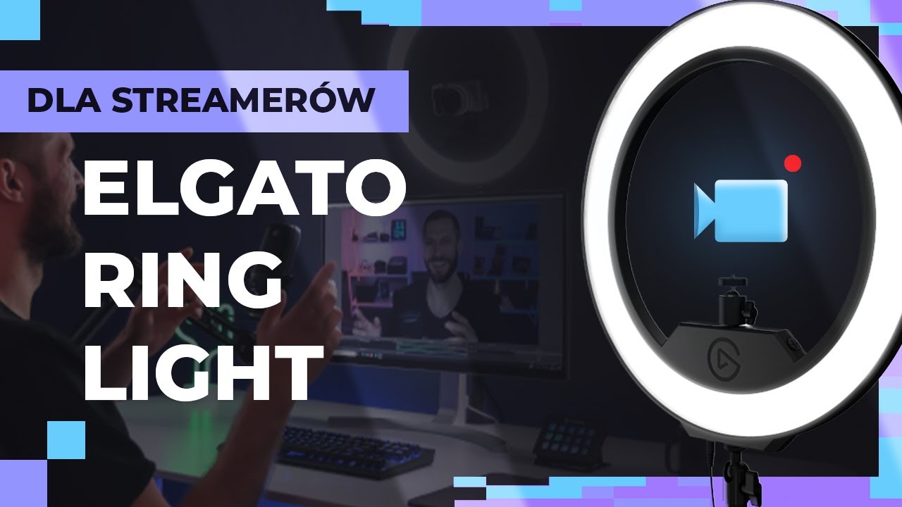 OŚWIETLENIE DLA STREAMER&Oacute;W 💡| Test i recenzja Elgato Ring Light