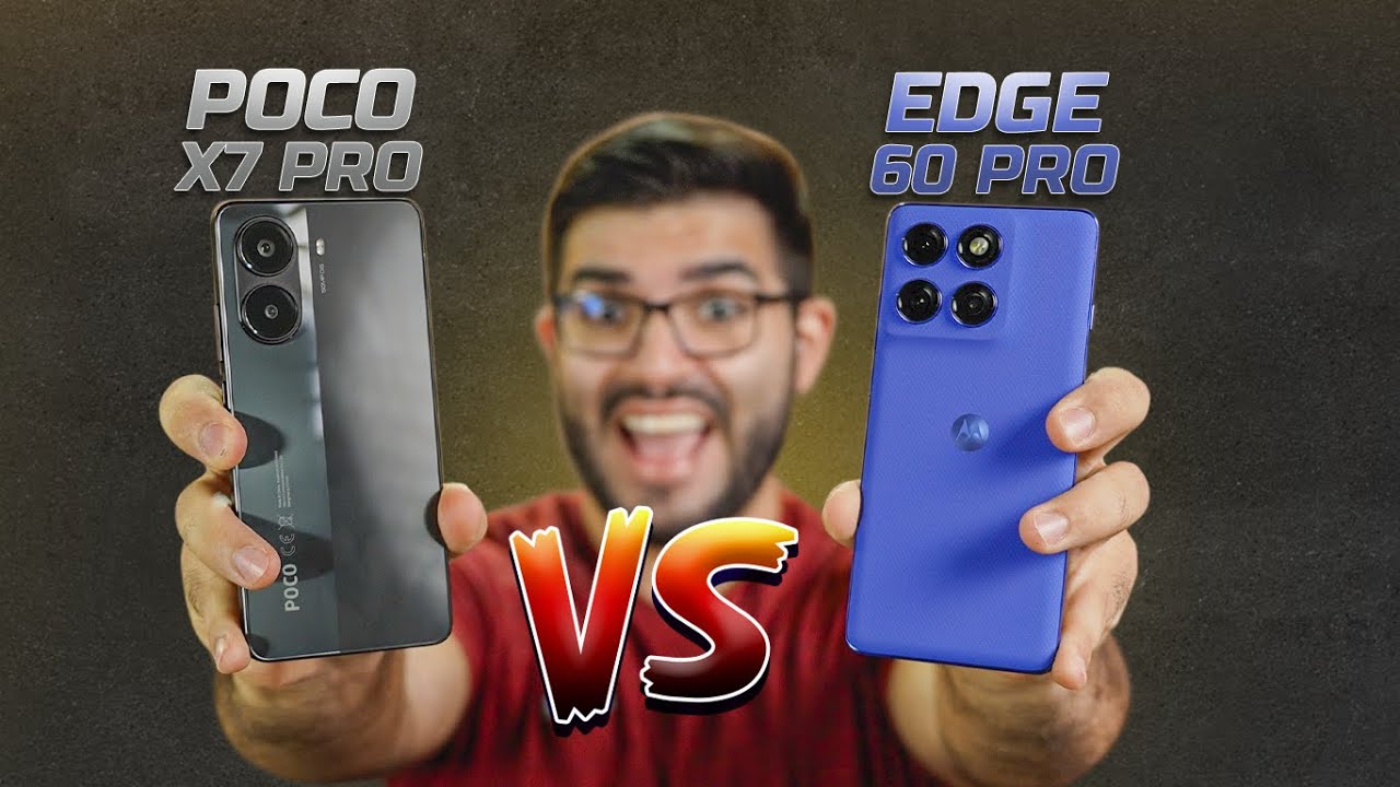 EITA! Edge 60 Pro ta MELHOR que Poco X7 PRO? Qual comprar? COMPARATIVO!