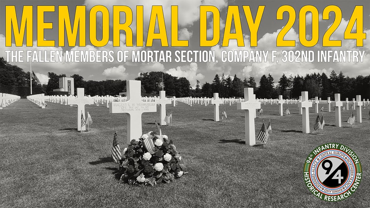 Memorial Day Tribute 2024: the fallen members of Company F, 302nd Infantry