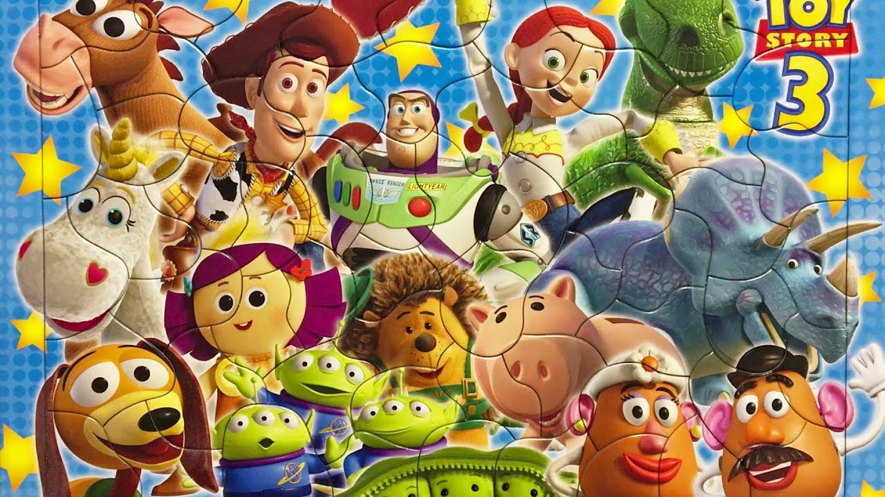 Toy Story Puzzle Let's play together!  トイ・ストーリー  パズル  いっしょにあそぼう！