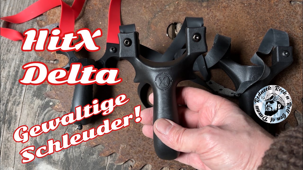 Neue gewaltige Schleuder im Test die Delta von HitX