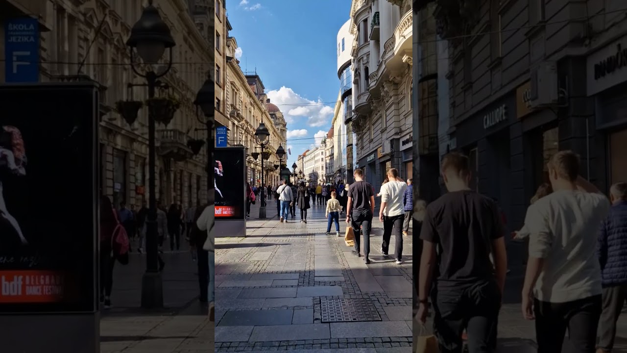 Belgrade historical center: morning, day, night #belgrade #serbia #travel #citycenter #city