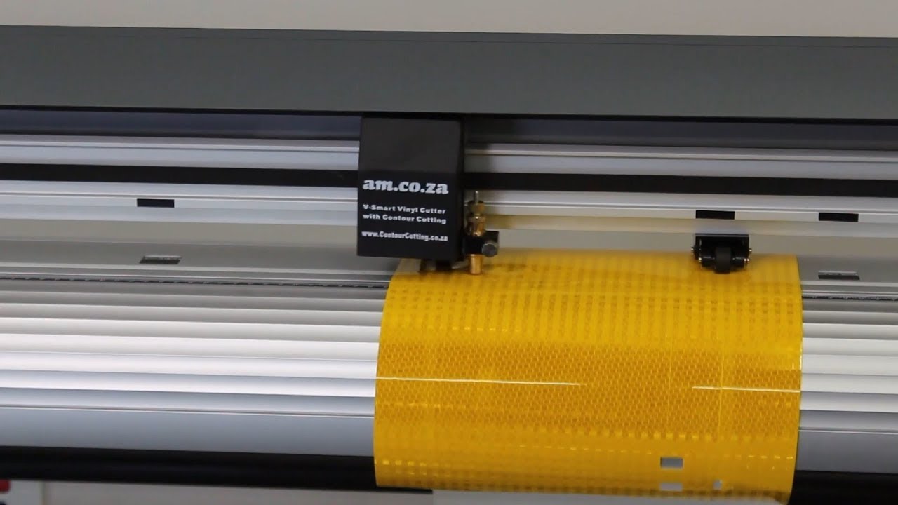 Traffic Sign Cutter, Cutting Thick Reflective Adhesive Vinyl  with 1000g V Smart Vinyl Cutter