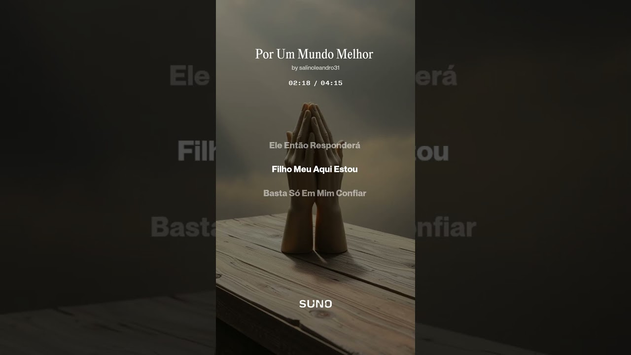 Por Um Mundo Melhor  - Leandro Pantoja  - Feat. Ministério Faces 