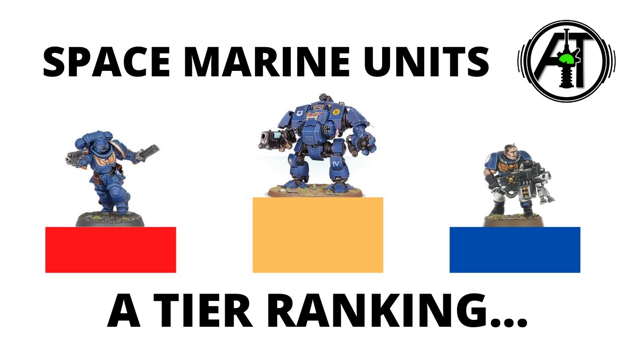 Space Marine Units Tier Ranking - Strongest + Best Choices from the New 9th Edition Codex
